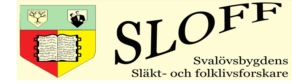 SLOFF – Svalövsbygdens Släkt- och Folklivsforskare